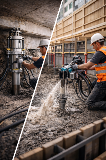 Accueil ouvriers pieutage et drainage